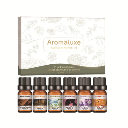 FAEVEZ Essential Oil Set — 6 Aromatherapy Fragrance Oils