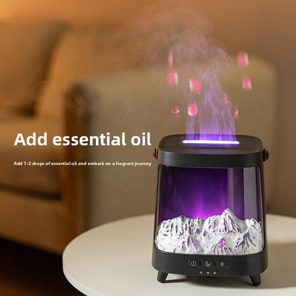 Aromatherapy Humidifier with Aurora Lighting