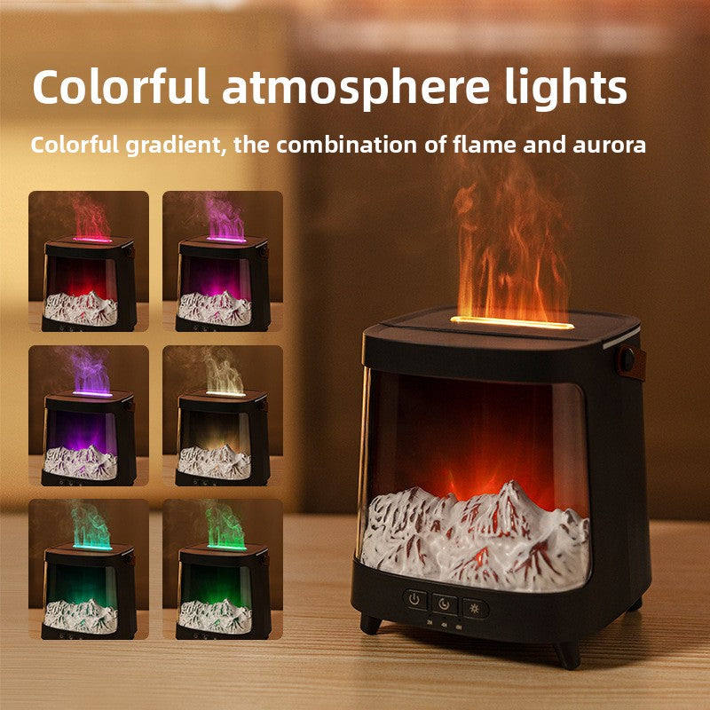 Aromatherapy Humidifier with Aurora Lighting