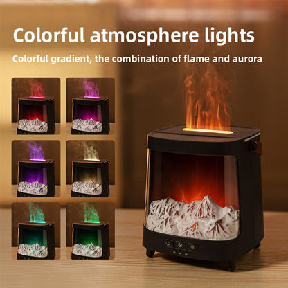Aromatherapy Humidifier with Aurora Lighting