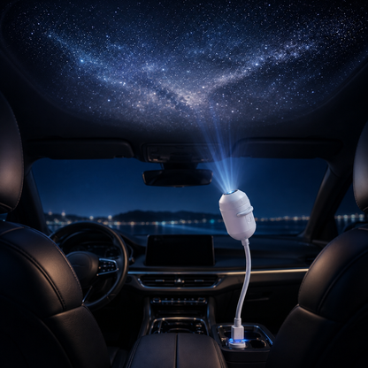 FAEVEZ USB Galaxy Star Projector for Car & Bedroom