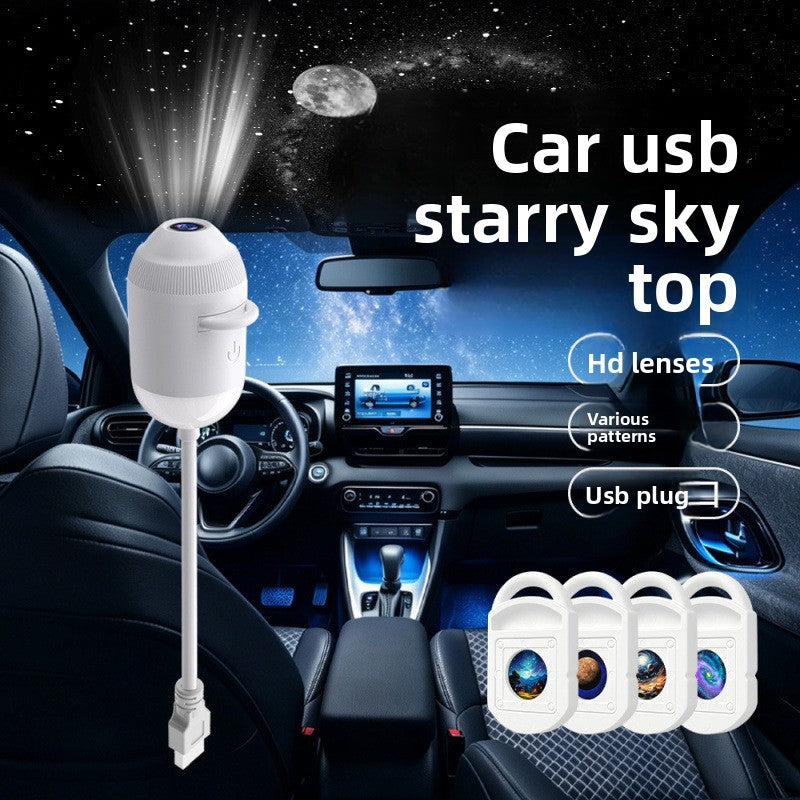 FAEVEZ USB Galaxy Star Projector for Car & Bedroom
