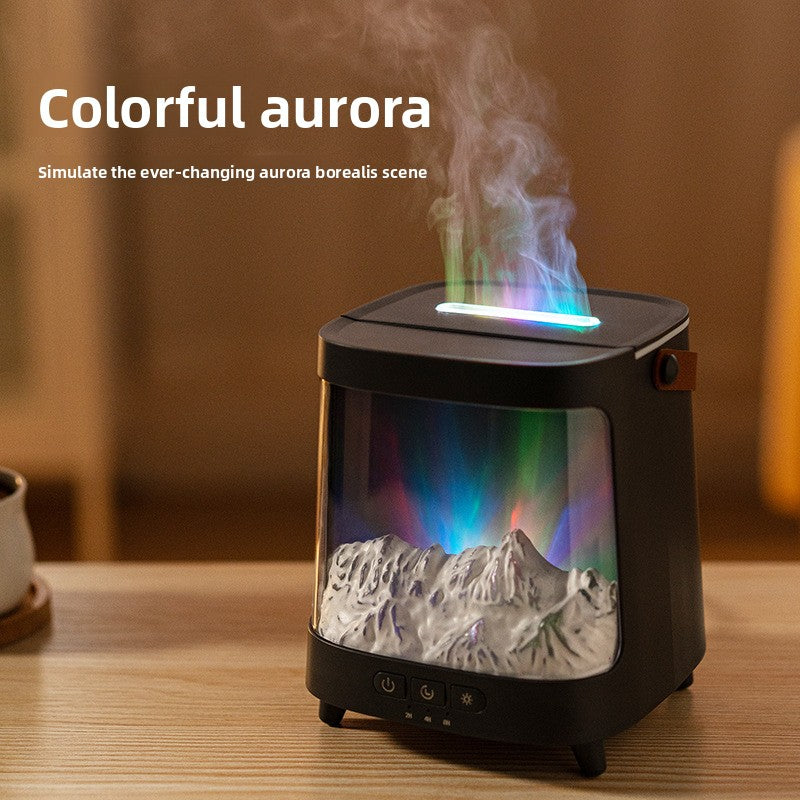 Aromatherapy Humidifier with Aurora Lighting